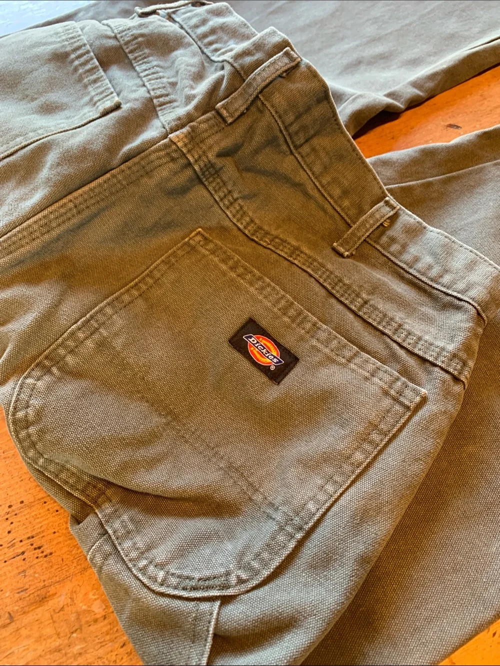 Dickies Men's Olive Green Workwear Chinos